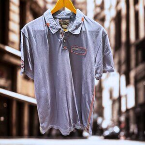 BUFFALO BY DAVID BITTON 🏷️ Polo - Light Blue | Short Sleeve | M